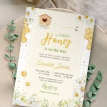 Little Honey Bumblebee Mummy to Bee Baby Shower In
