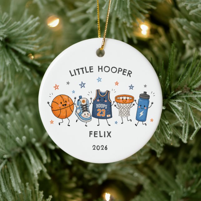 Little Hooper Personalised Ornament (Tree)