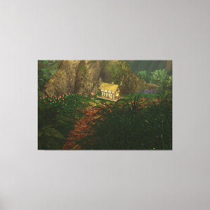 Little House in the Big Woods Canvas Print