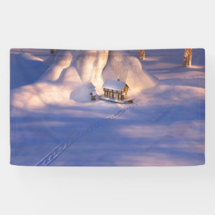 Little House in the Snow Banner