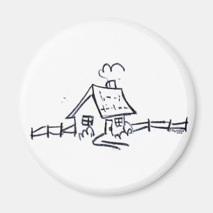 LittLe hOuSe Magnet