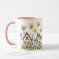 Little Houses Vintage Floral Cottage