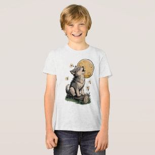 Little Howler – Wolf Cub and the Moon Tri-Blend Shirt