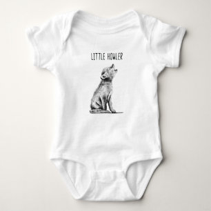 Little Howler Wolf Cub Baby Suit Baby Bodysuit