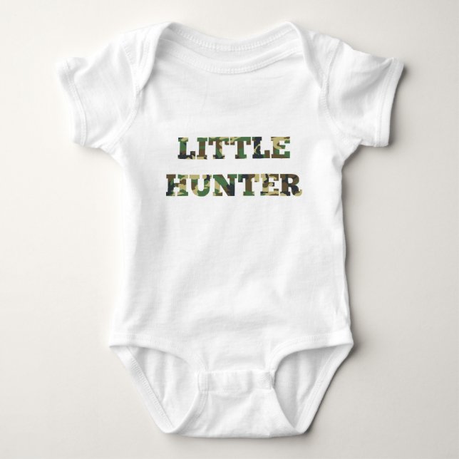 Little Hunter Baby Onsie Bodysuit (Front)