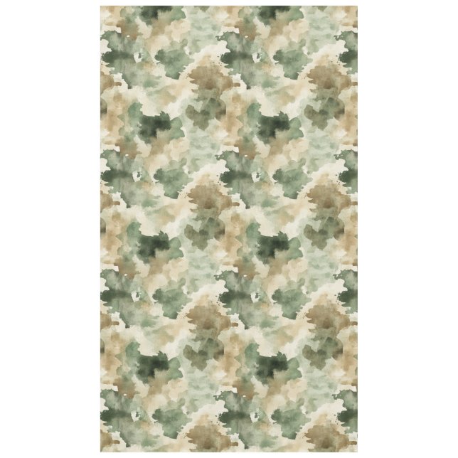 Little Hunter Duck Deer Hunting Camo Boy Tablecloth (Front)