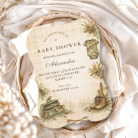 Little Hunter Woodland Keepsake Baby Shower