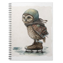 Little Ice Skater Notebook