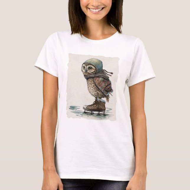 Little Ice Skater T-Shirt (Front)