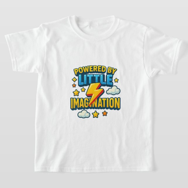 Little Imagination Power Tee (Laydown)