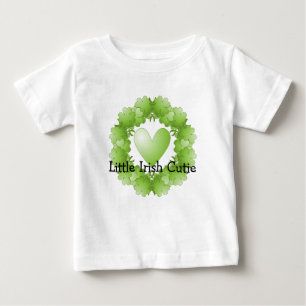 Little Irish Cutie - St. Patrick's Day Design Baby T-Shirt