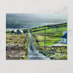 Little Irish Road Postcard