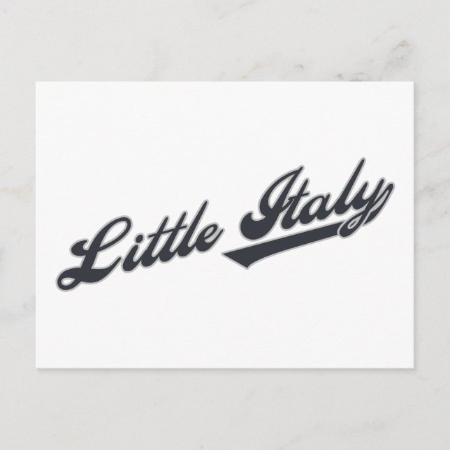Little Italy Postcard (Front)