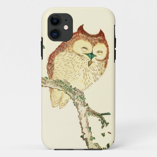 Little Japanese owl Case-Mate iPhone Case (Back)