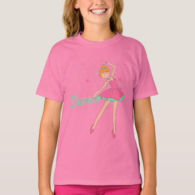 little jazzy ballet dancer T-Shirt (Front)