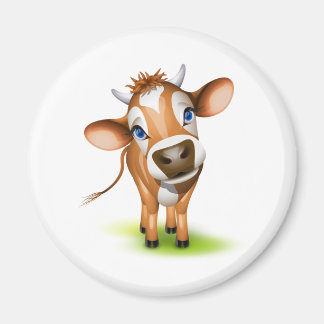 Little jersey cow magnet