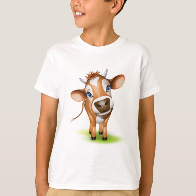 Little jersey cow T-Shirt (Front)
