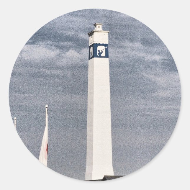 Little Joe Tower in Corning NY Classic Round Sticker (Front)