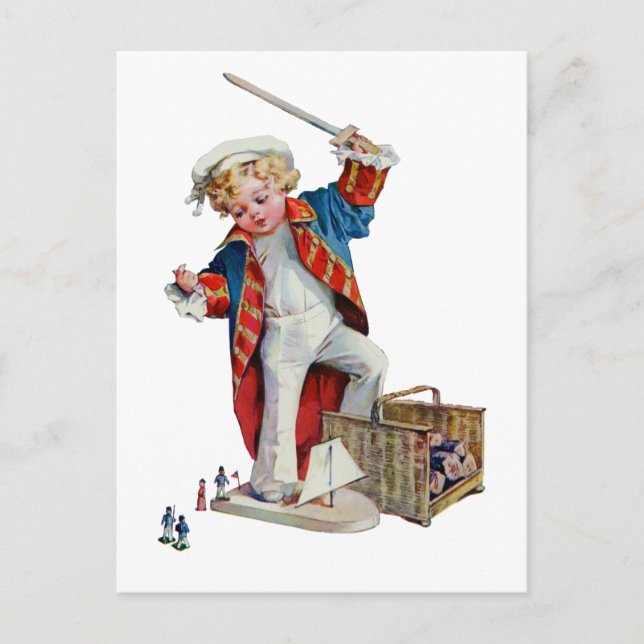 Little John Paul Jones Postcard (Front)