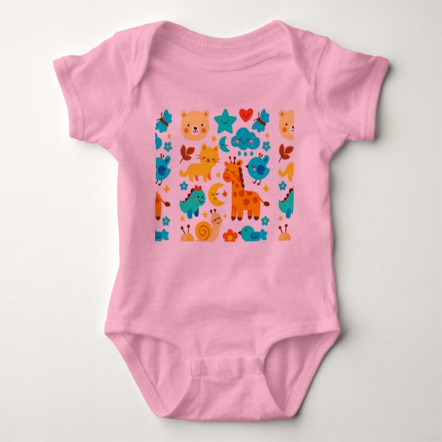 Little Joys, Big Smiles Baby Bodysuit (Front)