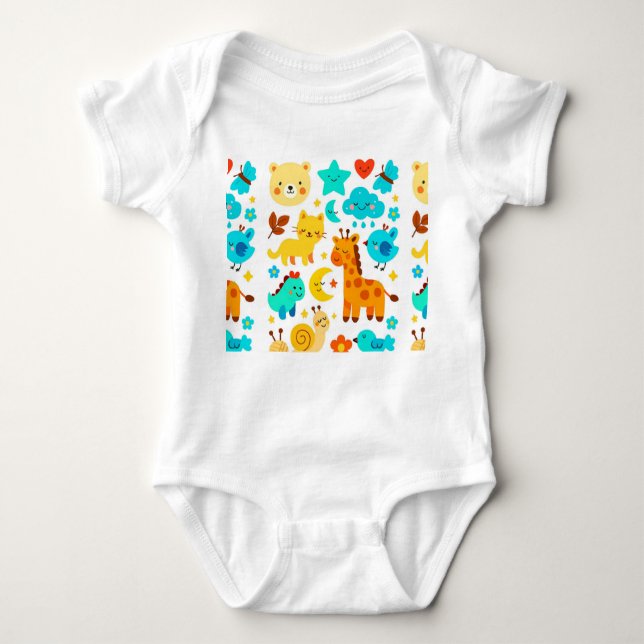 Little Joys, Big Smiles Baby Bodysuit (Front)