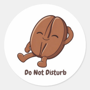 Little Kaka – Powered by Coffee Classic Round Sticker