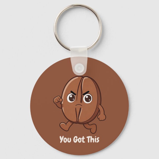 Little Kaka – Powered by Coffee Key Ring (Front)