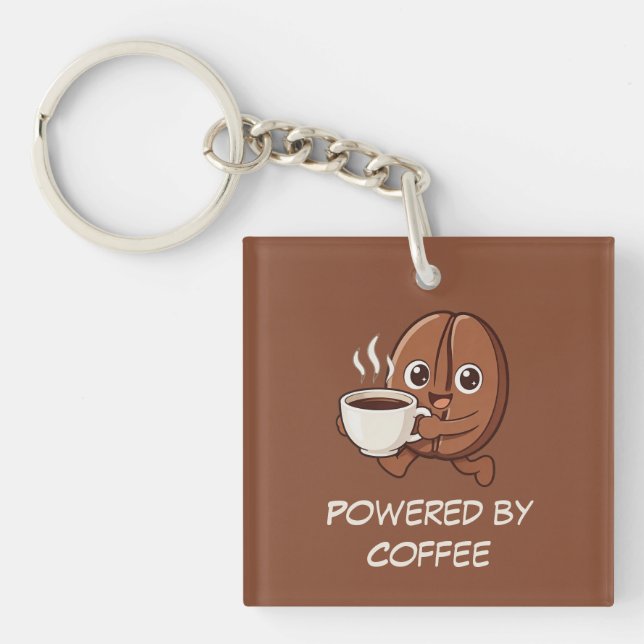 Little Kaka – Powered by Coffee Key Ring (Front)