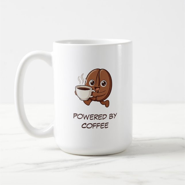 Little Kaka – Powered by Coffee Mug (Left)