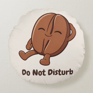 Little Kaka – Powered by Coffee Round Cushion