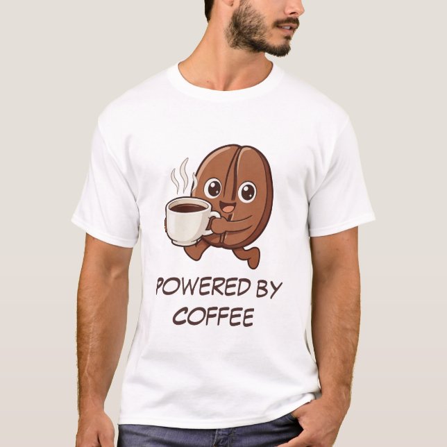 Little Kaka – Powered by Coffee T-Shirt (Front)