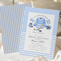 Little Kicker Soccer Baby Shower Invite