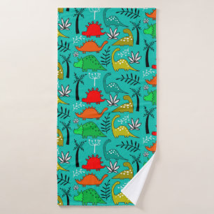 Little Kids Dinosaur Nursery Decor Bath Towel