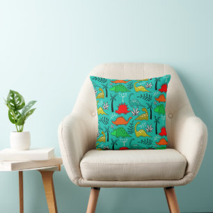 Little Kids Dinosaur Nursery Decor Cushion
