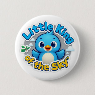 Little King of the Sky 6 Cm Round Badge