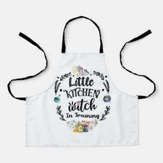 Little Kitchen Witch in Training Apron