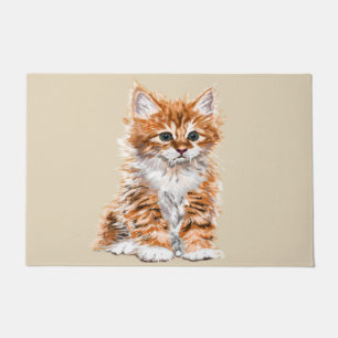 Little Kitten Doormat - Your Colours