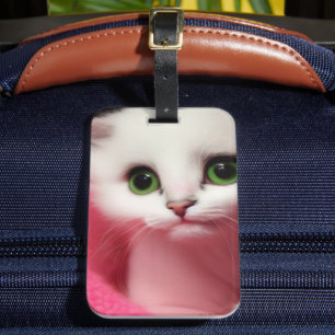 Little Kitten Luggage Tag