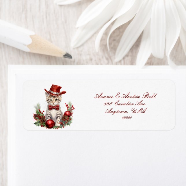 Little Kittens Dressed For Christmas (Insitu)