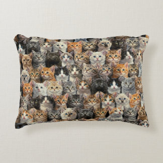 Little Kittens Parade  Decorative Cushion