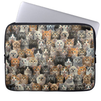 Little Kittens Parade  Laptop Sleeve