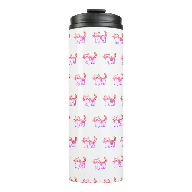 Little Kittens Thermal Tumbler (Front)