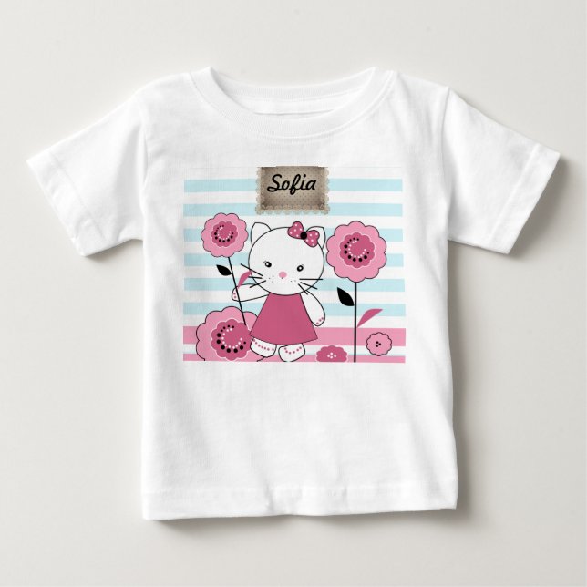 Little Kitty Baby T-Shirt (Front)