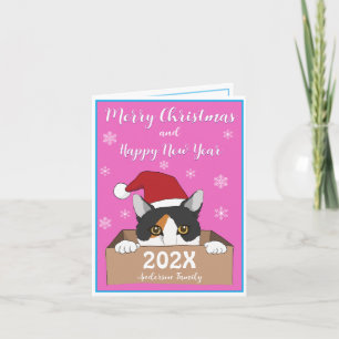 Little Kitty Christmas card