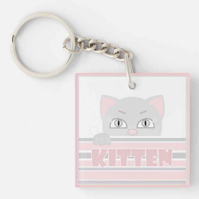 Little kitty key ring (Front)