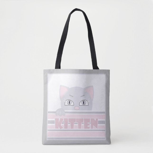 Little kitty tote bag (Front)