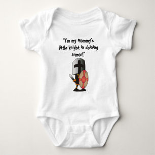Little Knight in Shining Armour Baby Bodysuit