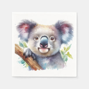  Little Koala Bear Australian Animal  Napkin