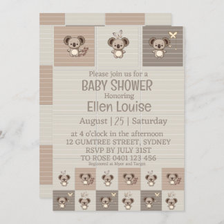 Little Koala Bliss Invitation