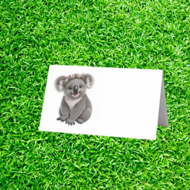  little koala Place Card (making it effortless to add personality and joy to birthdays, baby showers, and family gatherings)